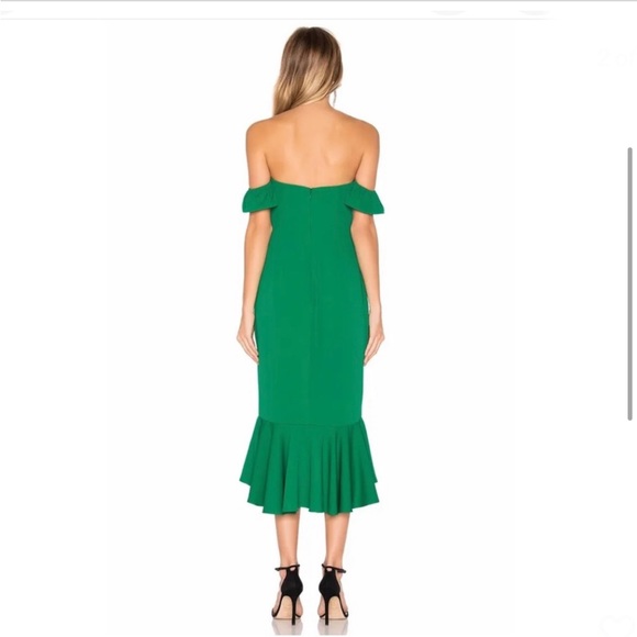 REVOLVE Lovers and Friends Giulia Midi Dress in Kelly Green Size S - Picture 2 of 6